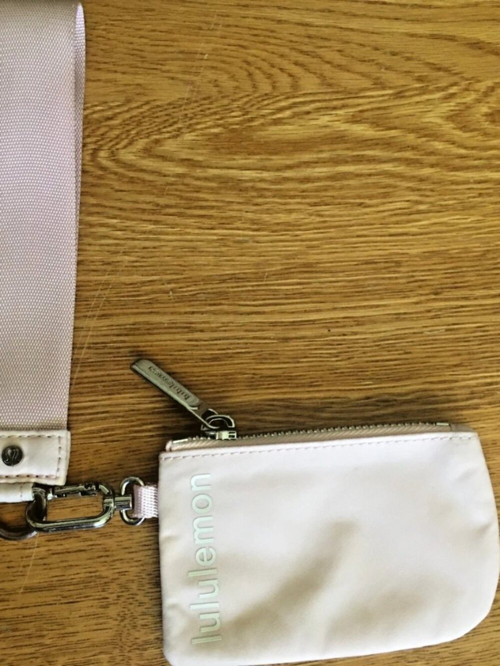 Lululemon 1 Of Dual Pouch Set Wristlet Pink Haze NWOT